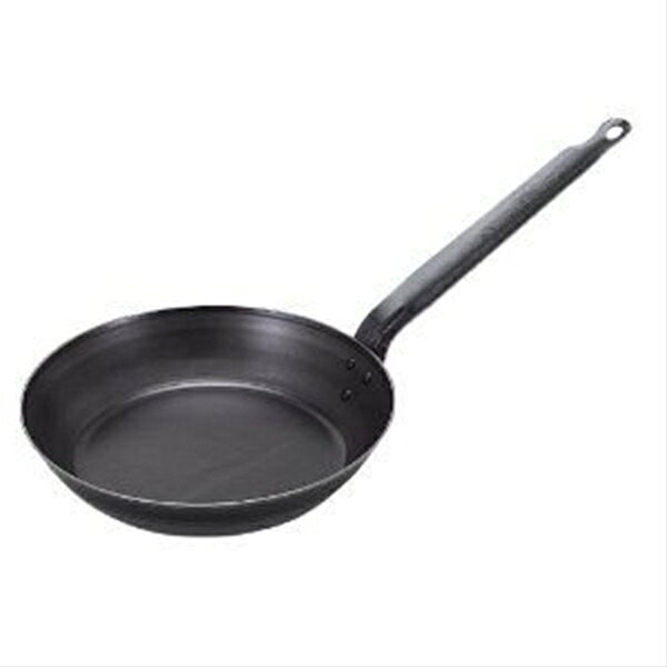 直送 4905317001329 島本製作所 SS鉄底厚フライパン18cm 味一鉄 日本製 IH対応 厚底フライパン 厚底パン 業務用 黒鉄 プロ リーズナブル鉄フライパン