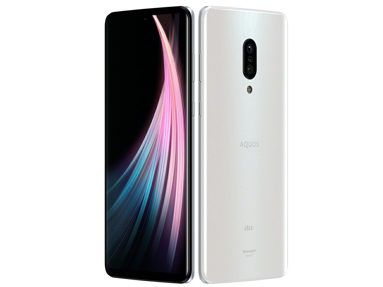 AQUOS zero2 SH-01M docomo ミスティホワイト SHARP AQUOS ZERO 2 SH-01M / SHV47 / 906SH ANDROID PHONE