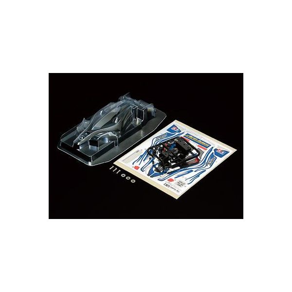 楽天市場】タミヤ ネオトライダガーZMC クリヤーボディセット