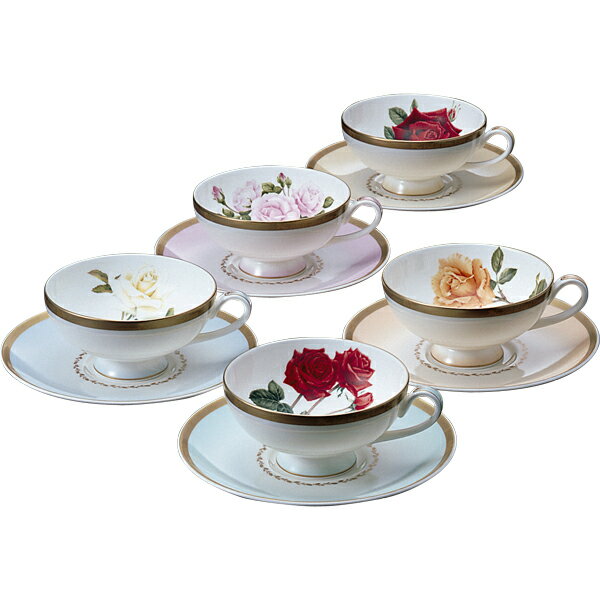 楽天市場】鳴海製陶 ナルミ(NARUMI) ホールオブフェイムローズ 5客