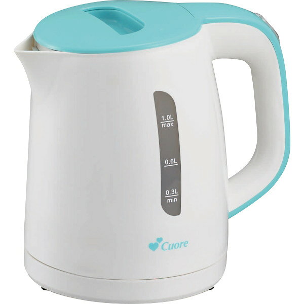 丸山技研 電気ケトル 1L ブルー CU-353EK(B)