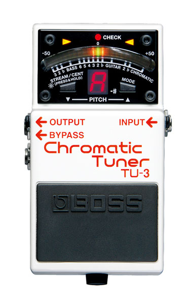 BOSS ボス Chromatic Tuner TU-3