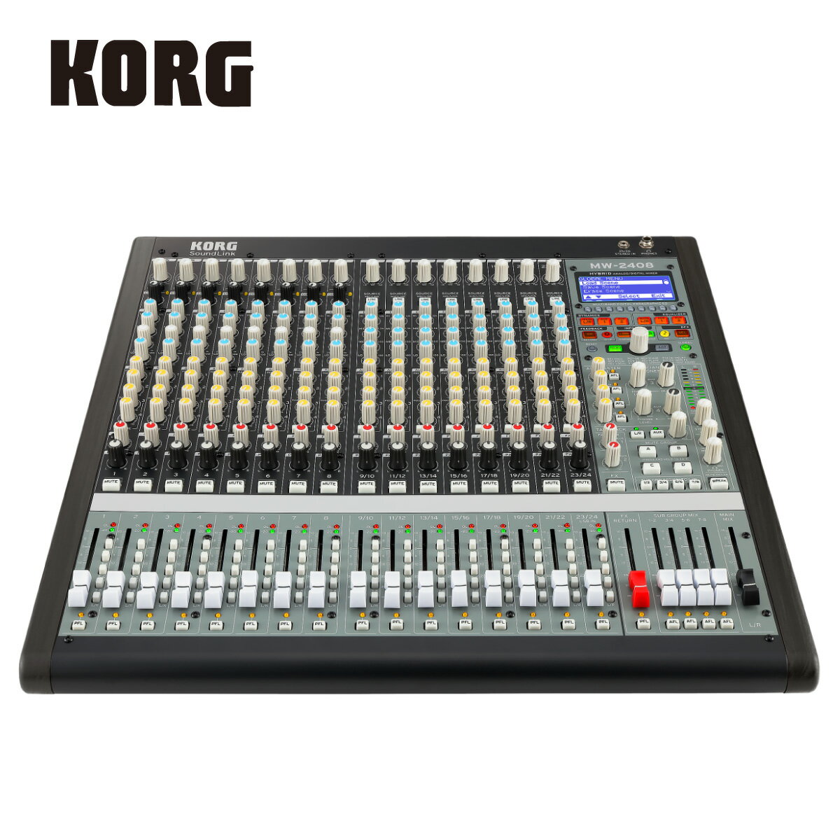 KORG MW-2408 BK HYBRID ANALOG/DIGITAL MIXER