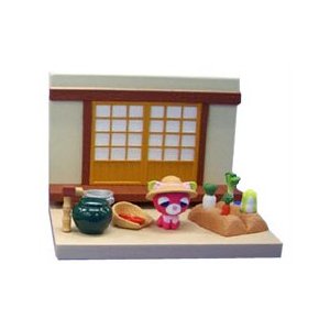 お茶犬 なごみのお家シリーズ ちゃぶ台でごはん　お庭でのほほん 楽天市場】セガフェイブ お茶犬 なごみのお家 お庭でのほほん | 価格