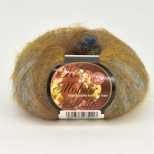 毛糸 Kid Mohair Multi キッドモヘヤマルチ 811番色 Puppy パピー