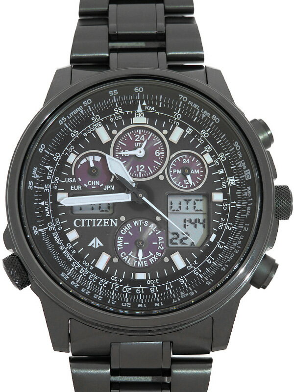 【希少】シチズン プロマスター チタン ソーラー電波 BY0084-56E Citizen Promaster Sky Direct Flight BY0084-56E Titanium Eco