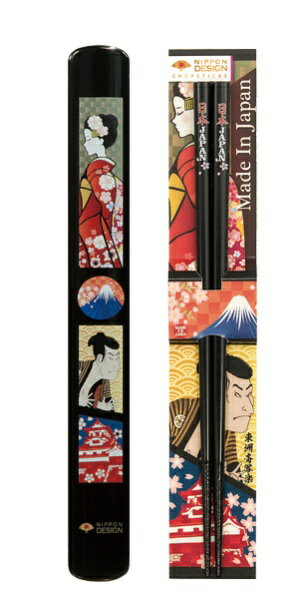 田中箸店｜TANAKA HASHI 箸・箸箱ペア JAPAN 黒