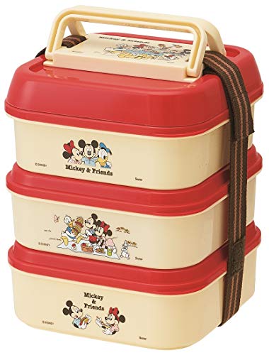 楽天市場】スケーター スケーター ピクニック3段ランチボックス