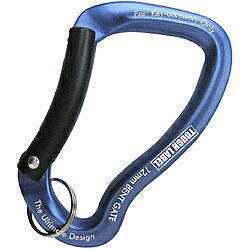 ベルモント Belmont カラビナ 12mm青×黒 VEX-155
