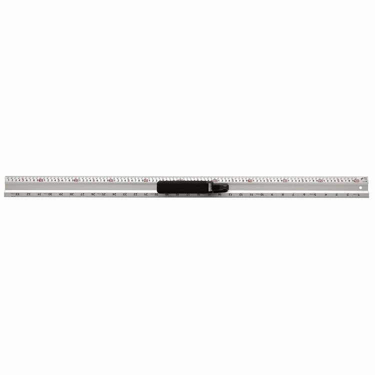 新潟精機 アルミカットスケール ハンドル付 快段目盛 100cm ACS-100H