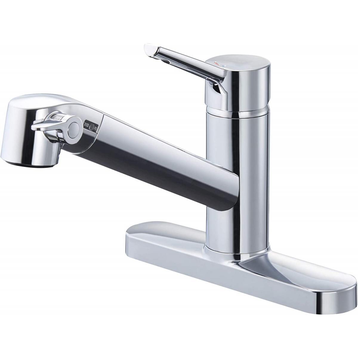 楽天市場】LIXIL（リクシル） INAX 浄水器内蔵型シングルレバー混合水