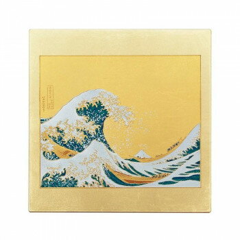 maezyushikki まえじゅう漆器 漆芸マウスパッド 波 G 2V-718