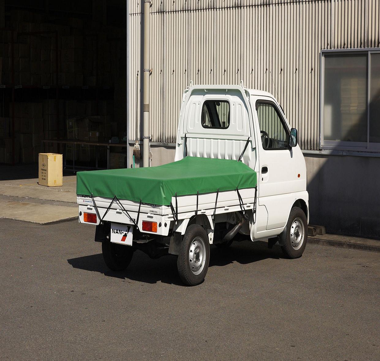 南榮工業 Nan-a Corporation トラックシート 軽トラック用 寸法1.75m×2.10m クレモナ TS-10 KL 2253843