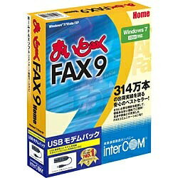 楽天市場】インターコム interCOM マイトーク FAX 9 PRO 簡易USBモデム