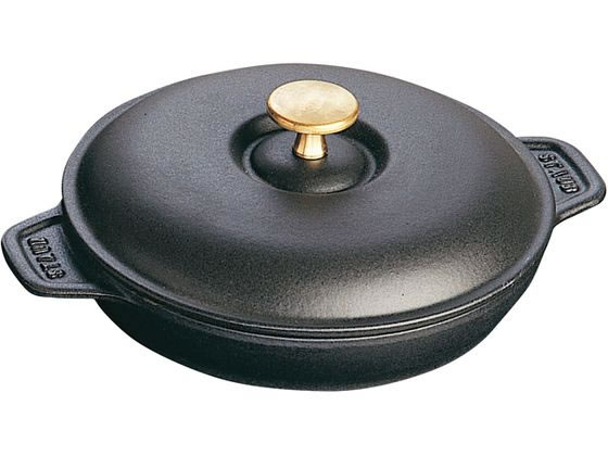 STAUB｜ストウブ ストウブ ラウンドホットプレート 20cm 黒 40509－579
