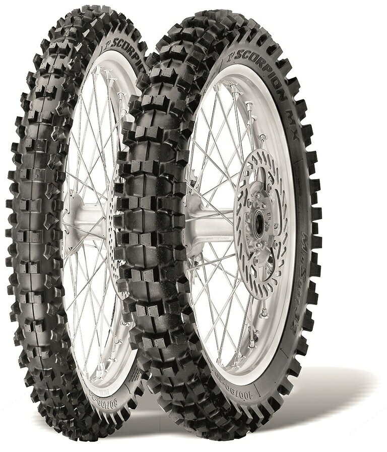 ピレリ　スコーピオン　MX32 モトクロスタイヤ 前後セット 楽天市場】PIRELLI ピレリ オフロード・モトクロス SCORPION MX MID