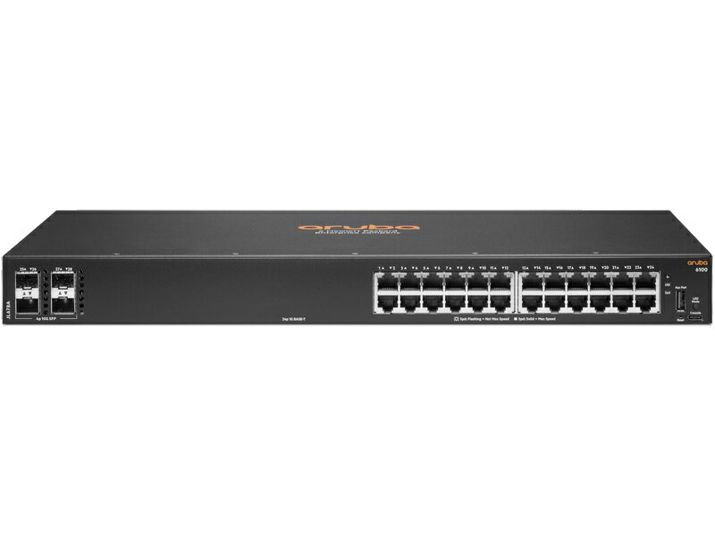 楽天市場】JL678A#ACF HPE Aruba Networking CX 6100 24G 4SFP+ Switch 