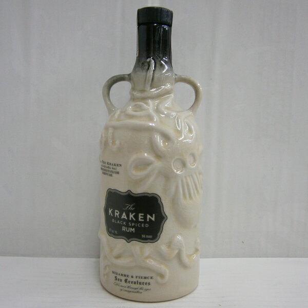楽天市場】クラーケン セラミック 陶器ボトル ブラックスパイスド ラム