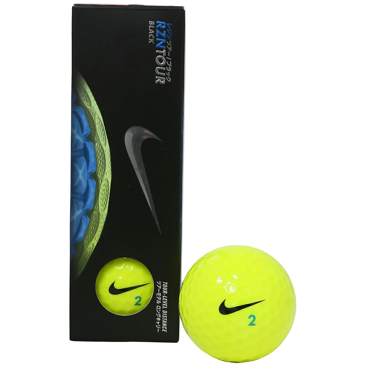 楽天市場】ナイキゴルフ RZN レジン ツアー ブラック ゴルフボール