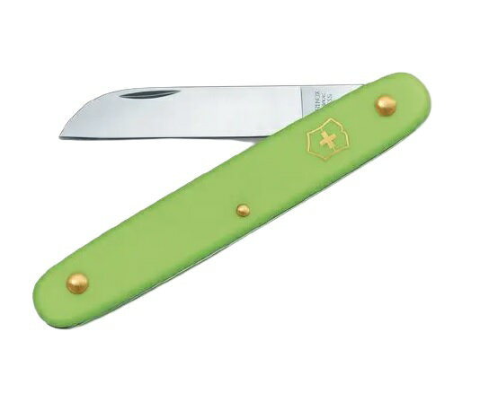 VICTORINOX ビクトリノックス フローリストナイフ ストレート 直刃 アップルグリーン 3.9050.47B1