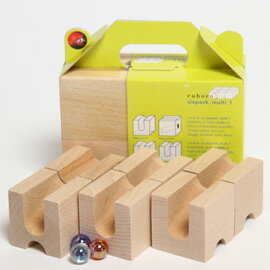 【送料無料】CUBORO キュボロ　ｍｕｌｔｉムルティ 24個 cuboro キュボロ/クボロ ムルティ - 木のおもちゃ赤ちゃんの