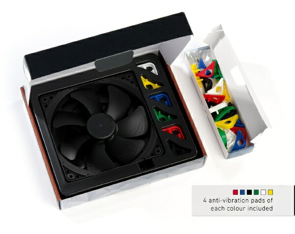 NOCTUA ケースファン NF-A14 PWM chromax.black.swap 140mm /1500RPM NFA14PWMCHBKS