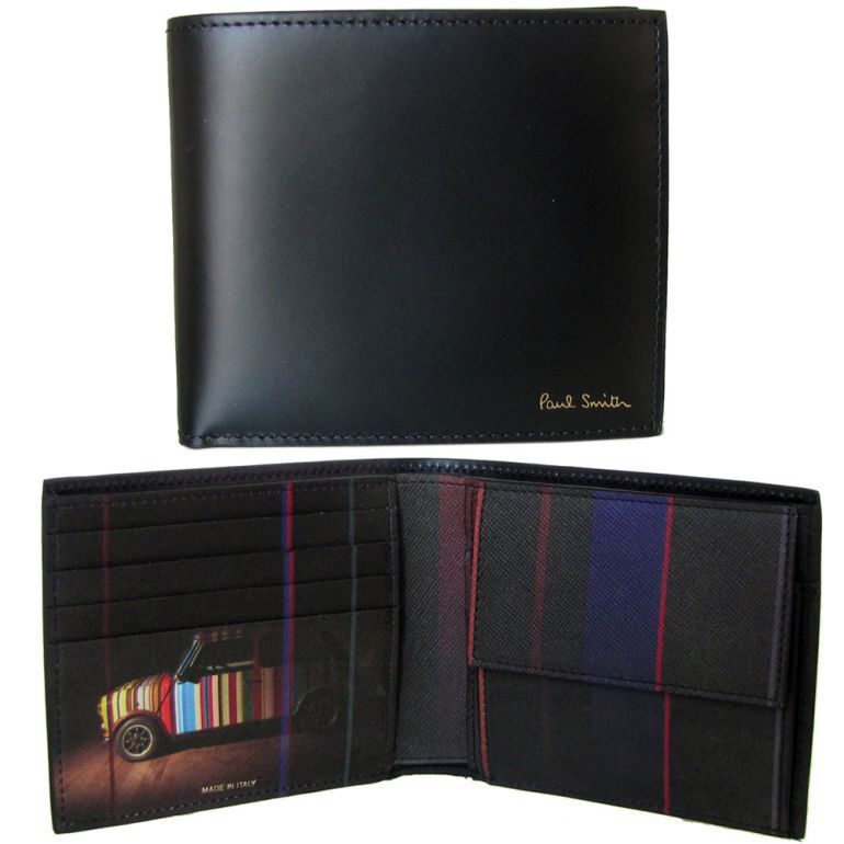 楽天市場】PAUL SMITH ポールスミス メンズ二つ折り財布 M1A