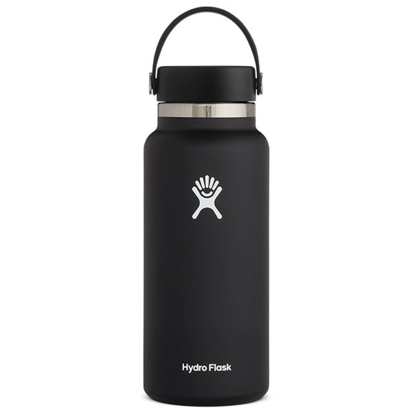 HYDRO FLASK ハイドロフラスク 32 oz WIDE MOUTH 946ml Black 5089025