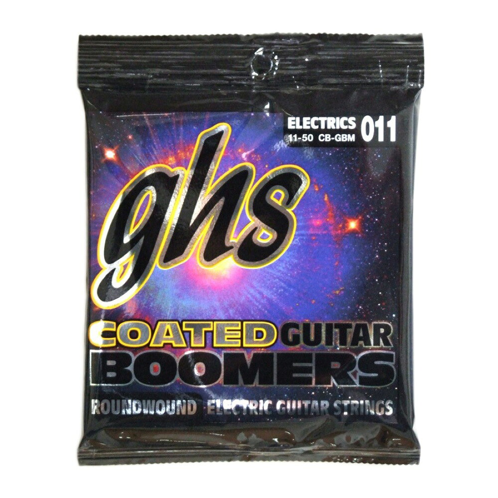 ghs cb-gbm 11-50 coated boomers  エレキギター弦 / ガス