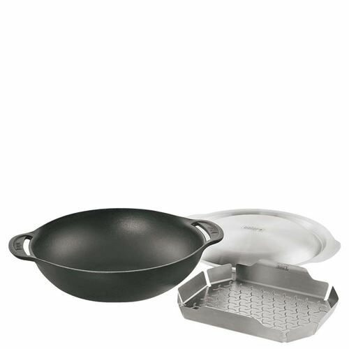 Weber(ウェーバー)  GBS中華鍋とスチームラック
