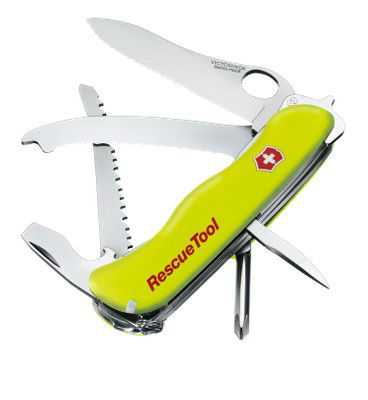 ビクトリノックス VICTORINOX レスキューツール イエロー ナイフ マルチツール アウトドア 避難グッズ 防災グッズ ガラスブレーカー 0.8623.MWN