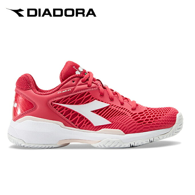 新品　DIADORA テニスシューズ 赤 楽天市場】ディアドラ diadora レディース テニスシューズ スピード