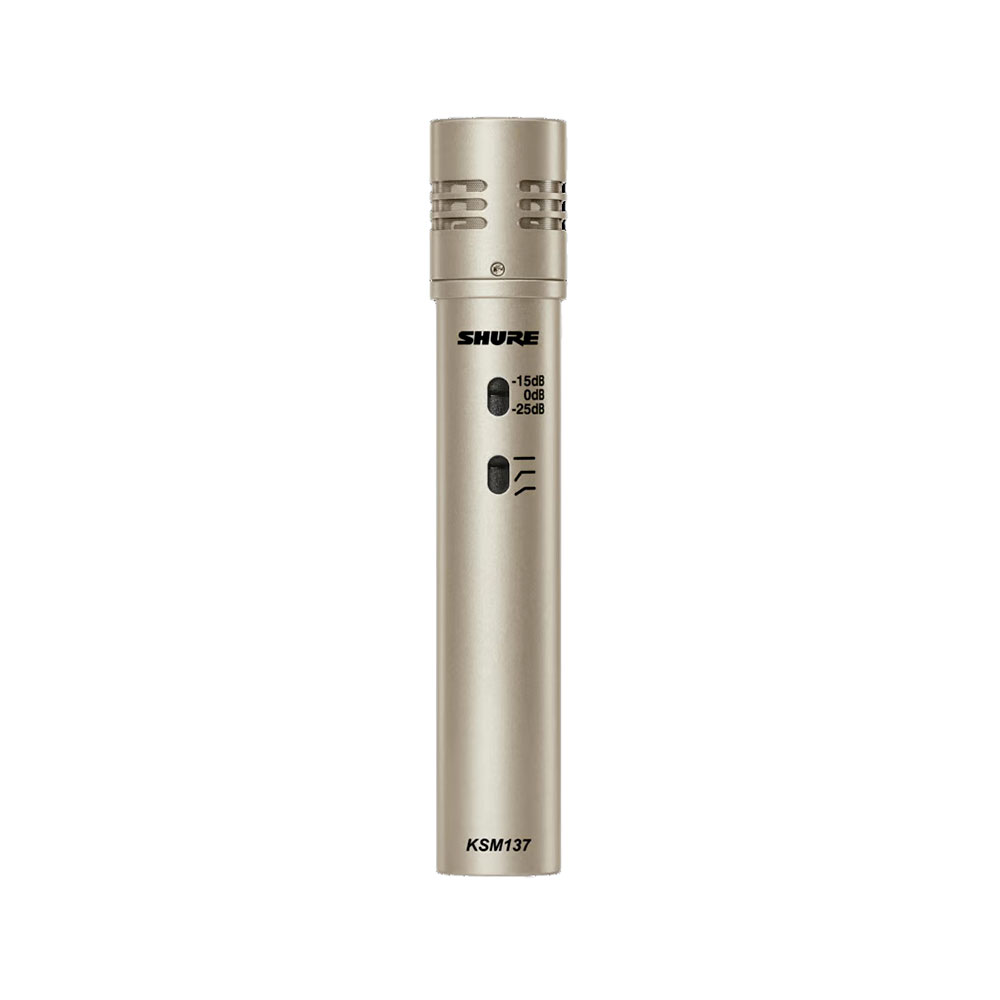 シュア 楽器用シングル・カーディオイド・エンドアドレス・コンデンサー型マイクロホン KSM137SL-X SHURE