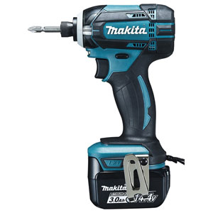 楽天市場】マキタ 充電式インパクトドライバー TD133DRFX B 14.4V 黒 