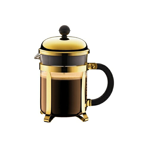 bodum ボダム シャンボールフレンチプレスコーヒーメーカー 0.5L ゴールド 1924-17
