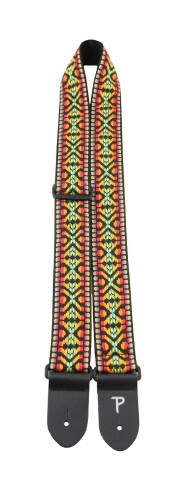 Perri’s/ペリーズ ギターストラップ TWS-6725 ジャガード織り  2″ MULTI COLOUR HOOTENANNY JACQUARD GTR