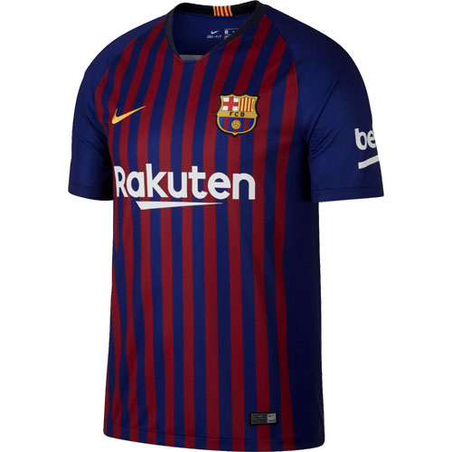 楽天市場】NIKE FCバルセロナ 12-13 ホーム 半袖 レプリカユニフォーム