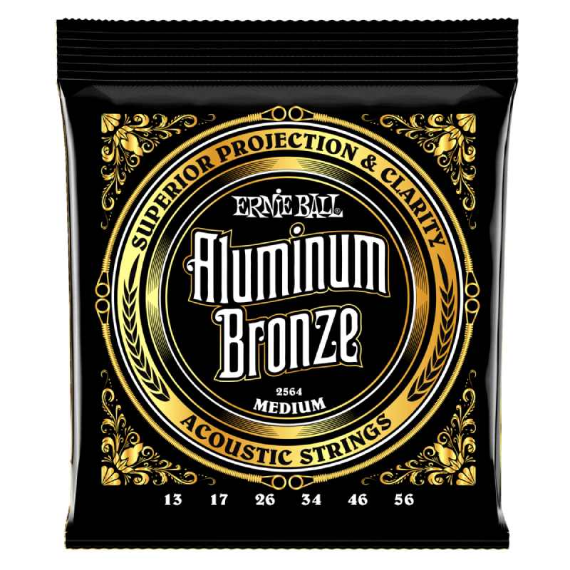 ERNIE BALL 2566 アコースティックギター弦 12-54 EARTHWOOD ALUMINUM BRONZE MEDIUM LIGHT