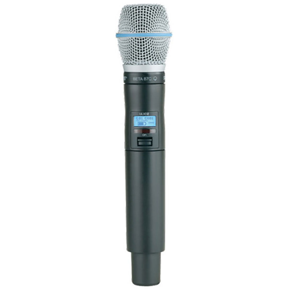 SHURE デジタルワイヤレス・B型ハンドへルド型送信機 BETA87C ULXD2/B87C-JB