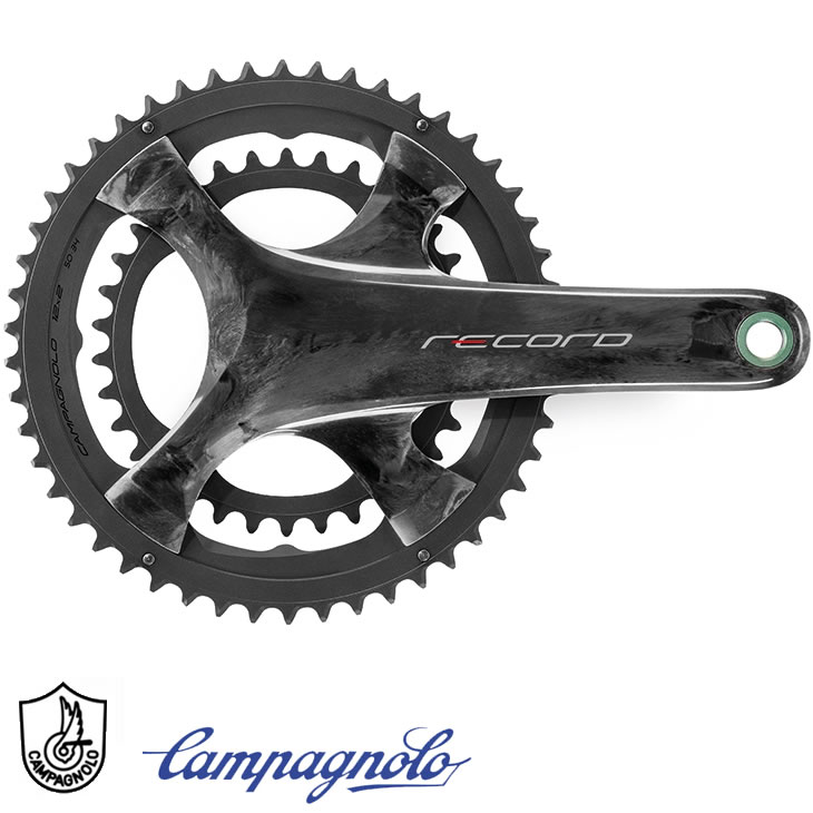 カンパニョーロ campagnolo 自転車 クランク RECORD Carbon 165-50X34 12S 2014010117533