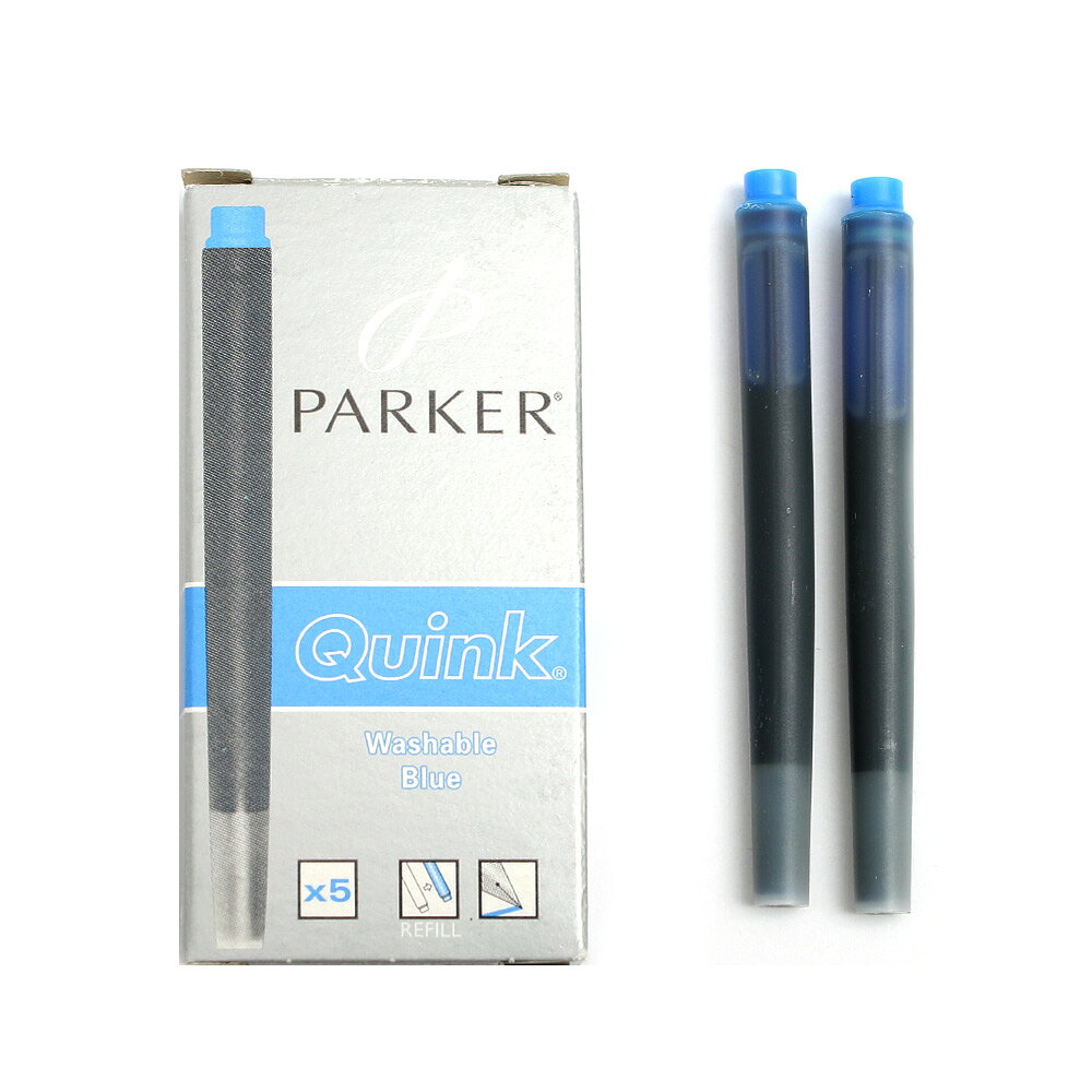 楽天市場】PARKER パーカー カートリッジインク ウォッシャブルブルー