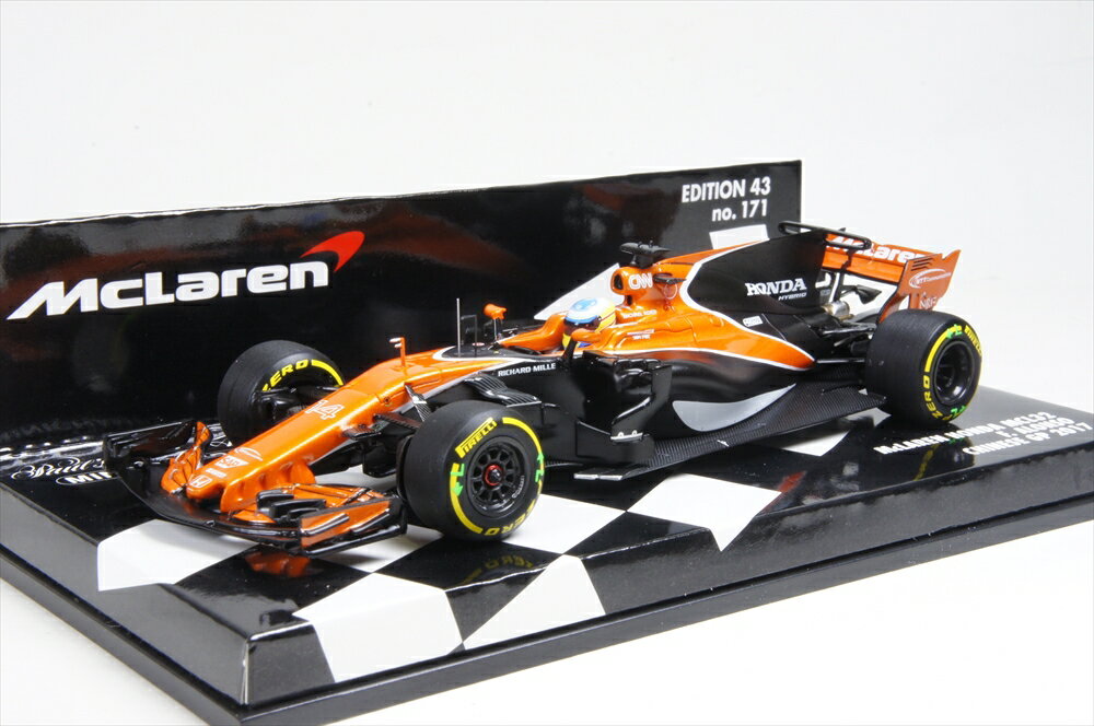 楽天市場】1/43 マクラーレン ホンダ MCL32 フェルナンド・アロンソ