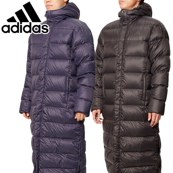 楽天市場】アディダス ロングコート ベンチコート 3-STRIPES