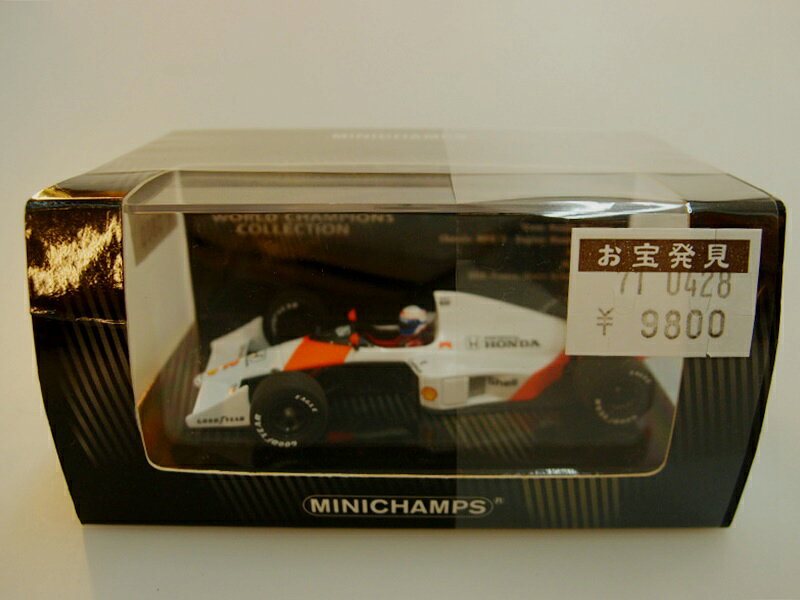 楽天市場】1/43 マクラーレン ホンダ MP4/4B テストカー アラン