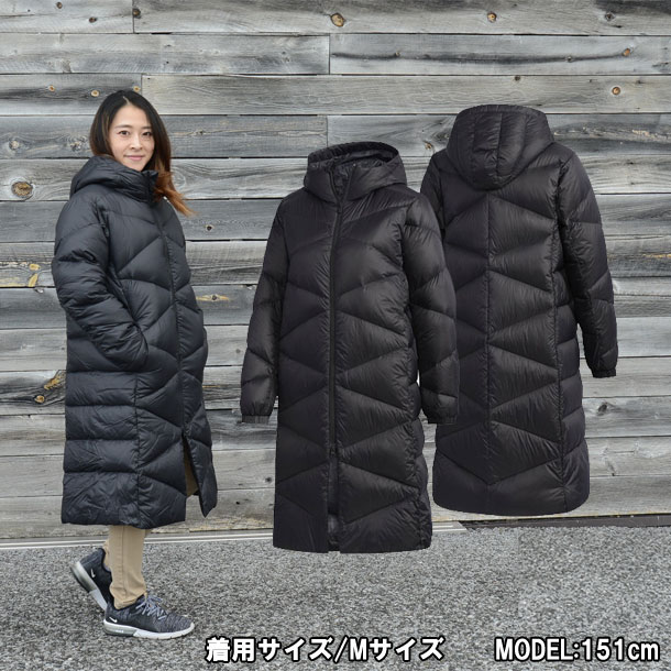 楽天市場】adidas 83_W_DOWN_LONG_COAT EYU97 色 : BLK サイズ : J/L 