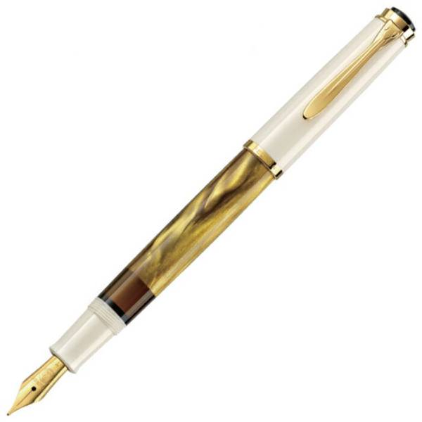 楽天市場】Pelikan 万年筆 クラシック M200 カフェクリーム EF