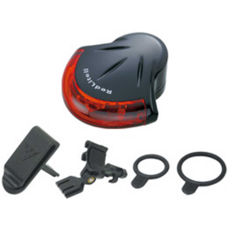 TOPEAK トピーク レッドライト II LED リアライト サイクル/自転車/シートポスト/ステー用 ブラック LPT04300