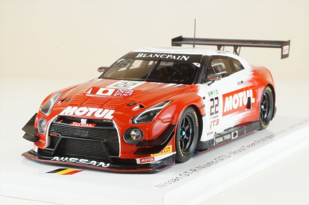 楽天市場】1/43 Nissan GT-R Nismo GT3 No.018 KCMG Suzuka 10H 2019