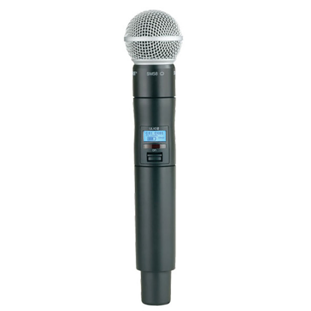 SHURE デジタルワイヤレス・B型ハンドへルド型送信機 SM58 ULXD2/SM58-JB
