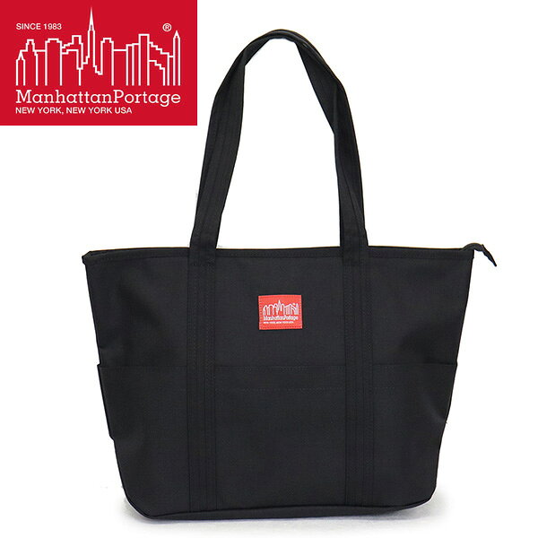 マンハッタンポーテージ ManhattanPortage トンプキンス トートバッグ ジップトップ 17インチPC収納可能 コーデュラナイロン MP1337Z/通勤/通学